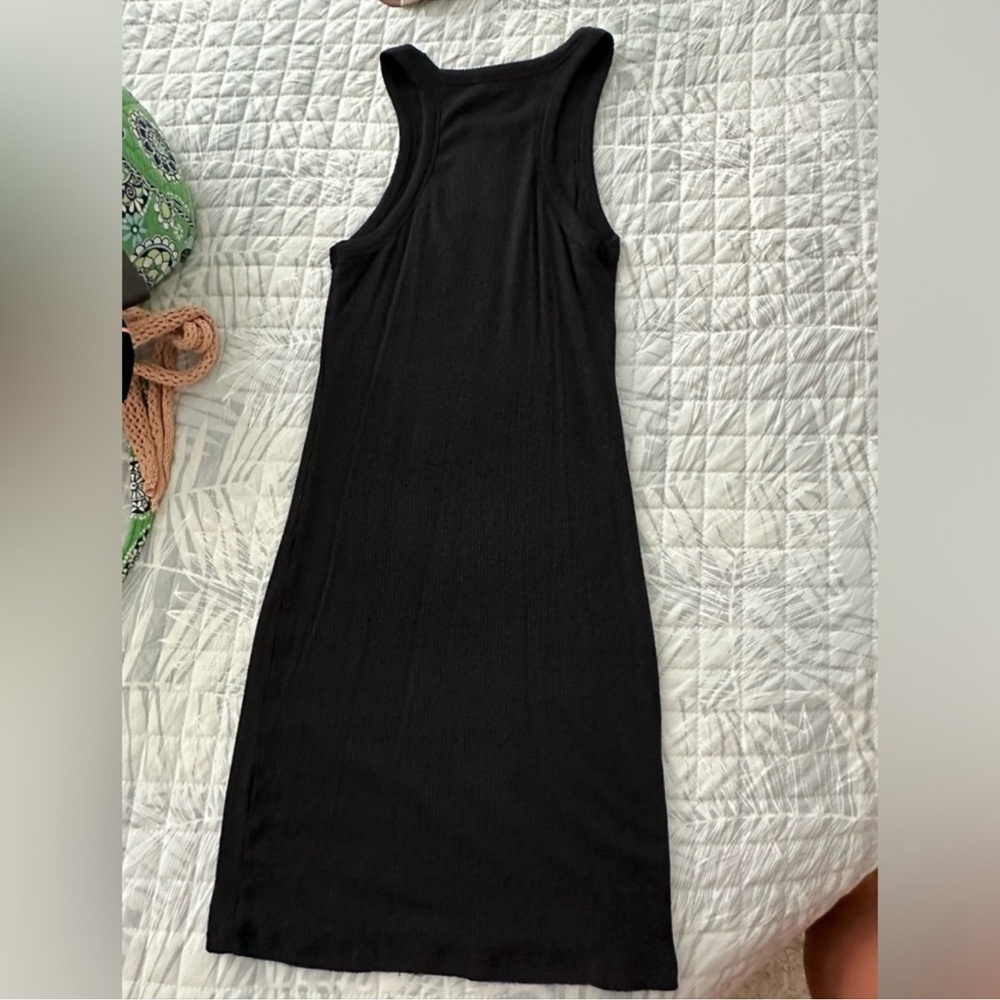 Skatie Elegant Black Sleeveless Mini Dress - Picture 4 of 7